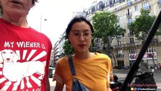 Korean Asian June Liu Creampie – Spicygum Fucks American Male In Paris X Jay Bank Presents