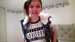 Sweet Asian Teen Masturbates