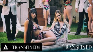 Transfixed – Venus Lux & Mature Cherie Deville Erotic Sex Complete Scene!